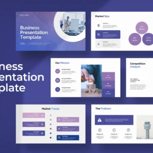 PitchDeck Pro – Startup Presentation Template